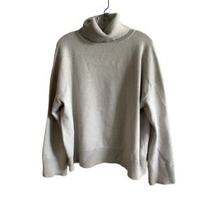 Co Essentials Wool Cashmere Turtleneck Sweater Sz M